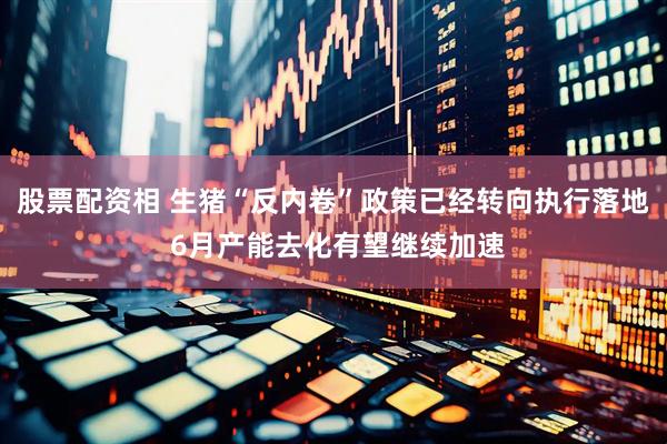 股票配资相 生猪“反内卷”政策已经转向执行落地 6月产能去化有望继续加速